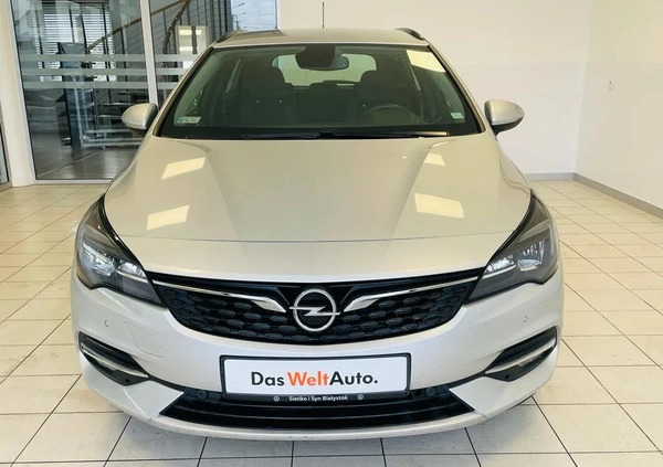 Opel Astra cena 48500 przebieg: 90719, rok produkcji 2020 z Jaraczewo małe 529